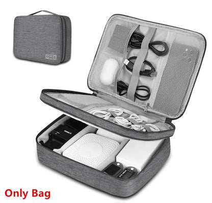 Waterproof Travel Cable Organizer Bag