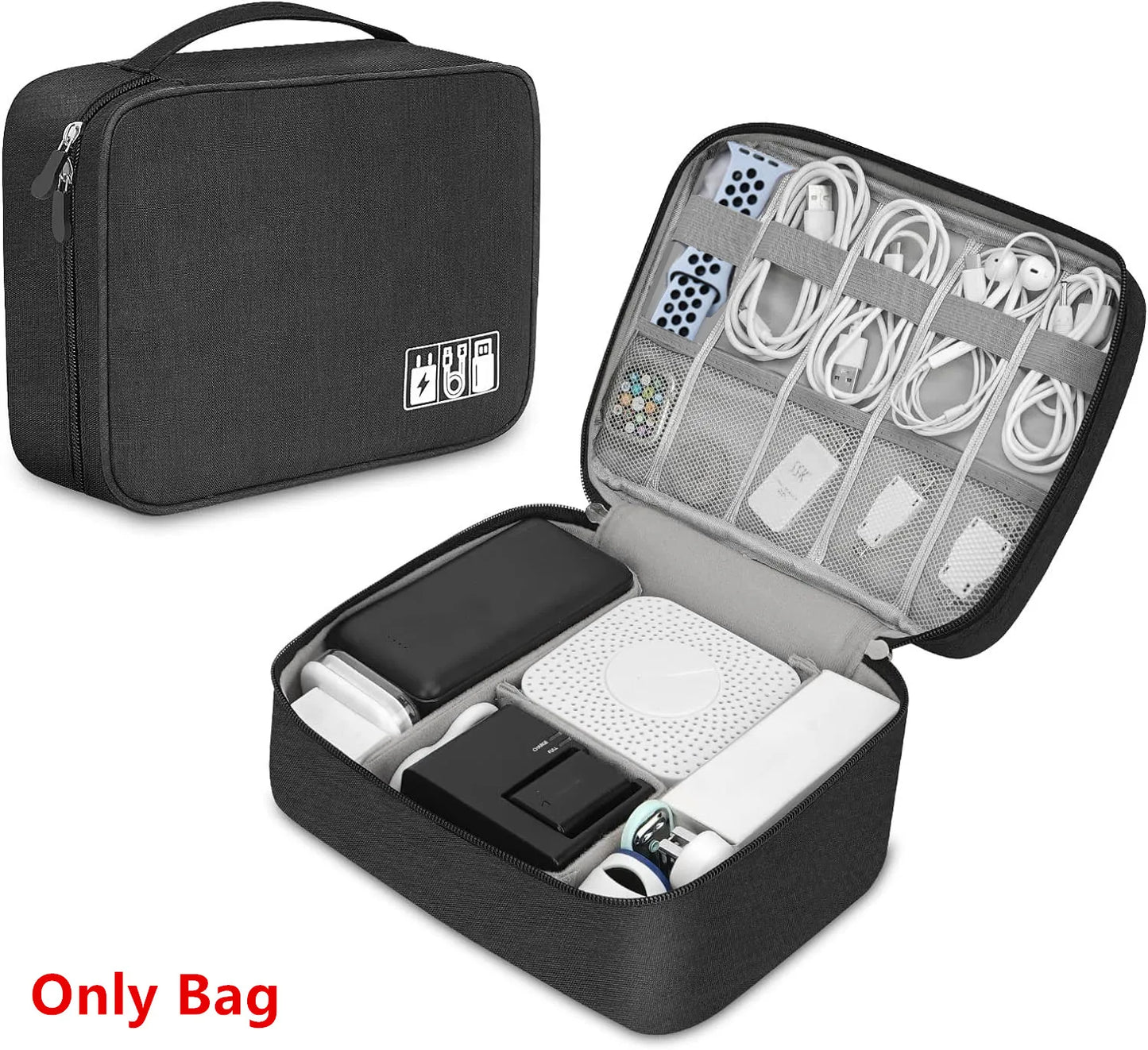 Waterproof Travel Cable Organizer Bag