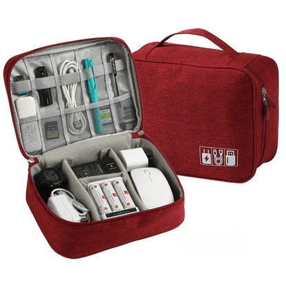 Waterproof Travel Cable Organizer Bag