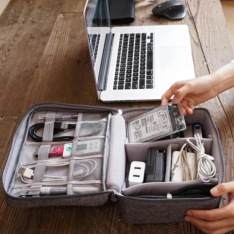 Waterproof Travel Cable Organizer Bag