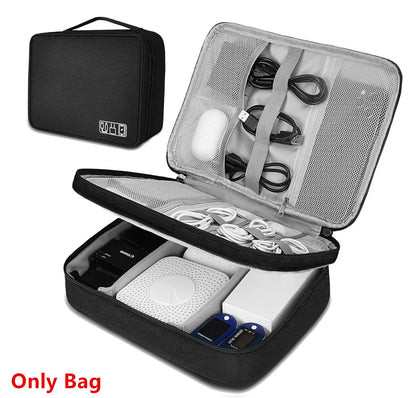 Waterproof Travel Cable Organizer Bag