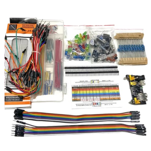 MB-102 Breadboard Kit – Components for Arduino UNO Beginners